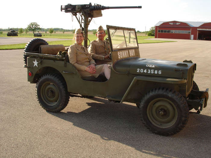 Wings and Wheels, Poplar Grove, Illinois, Reenactment 2008